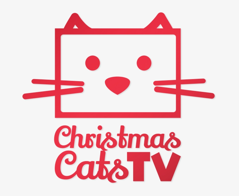Christmas Cats Tv - Illustration, transparent png download