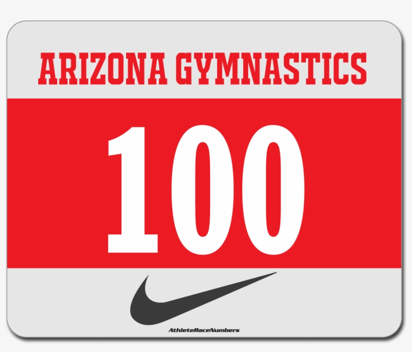 Gymnastics Fabric Adhesive Numbers Full Color - Gymnastics, transparent png download