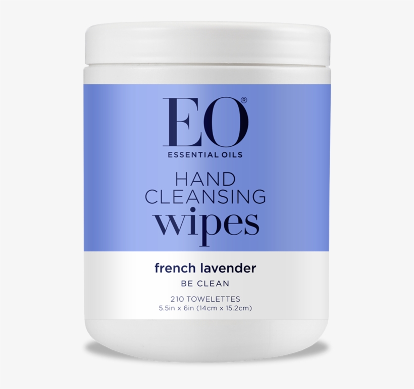 Eo Lavender Hand Cleansing Wipes 210 Count - Lavender, transparent png download