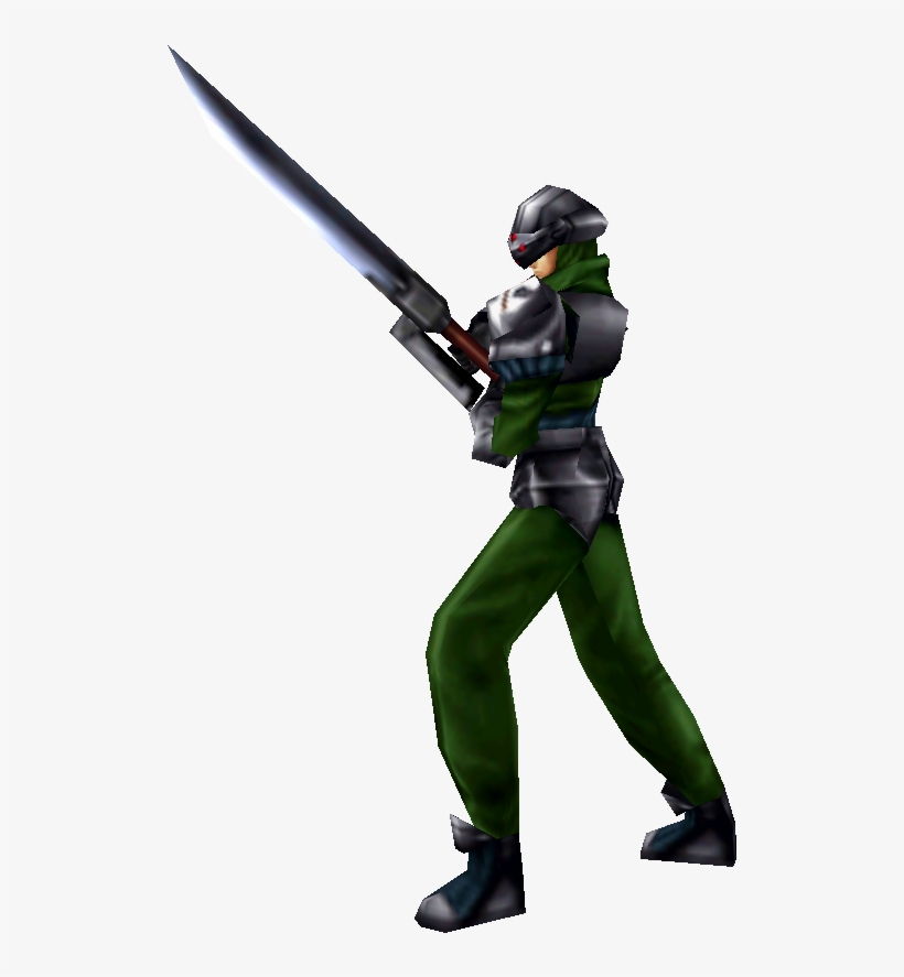 Ff8 Paratrooper - Final Fantasy X Soldier, transparent png download