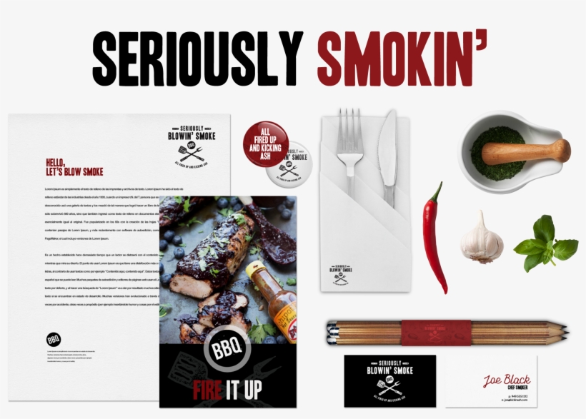 Seriously Blowin' Smoke Bbq - If You Want To Quit Smoking, transparent png download