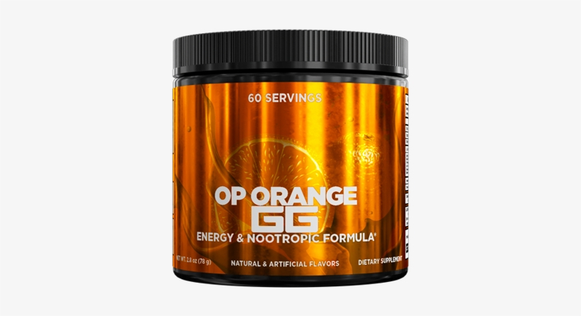 Op Orange Gg - Op Orange Gg 60 Servings Label, transparent png download