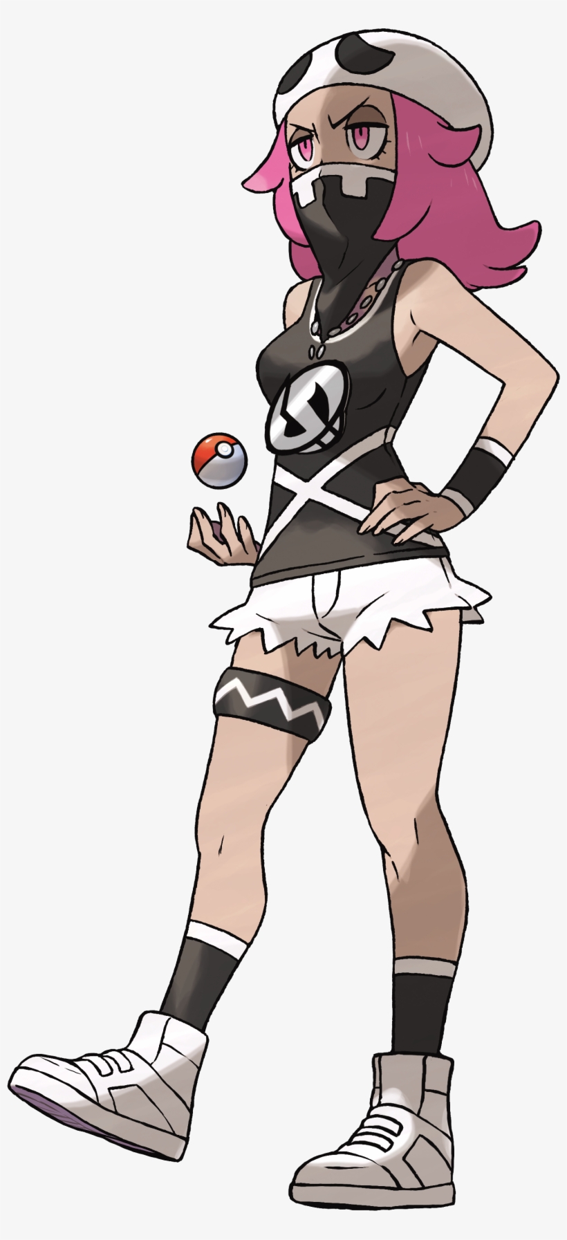 Team Skull Grunts Female - Pokemon Team Skull Grunt, transparent png download