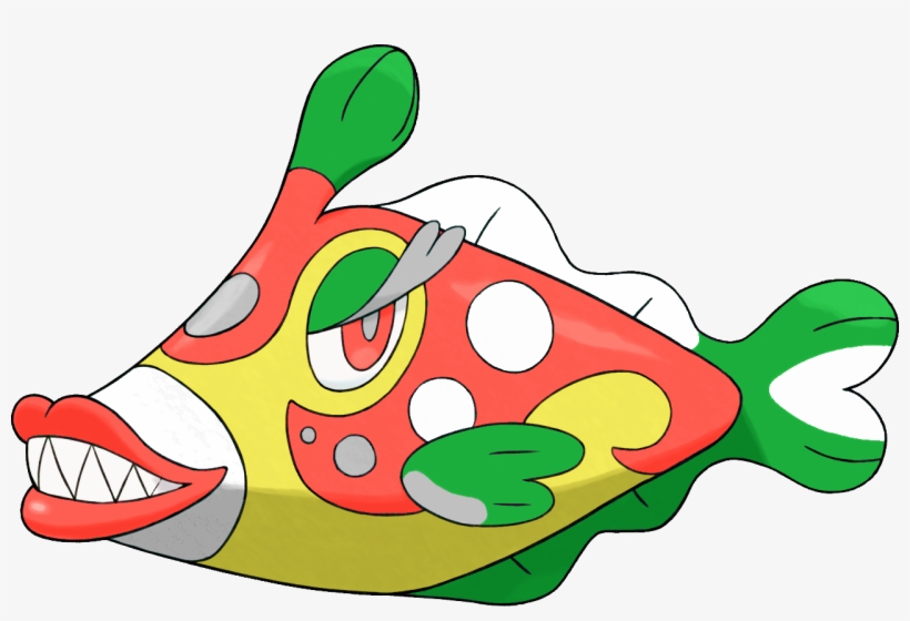 Shiny Bruxish - Pokemon Sun Moon Drampa, transparent png download