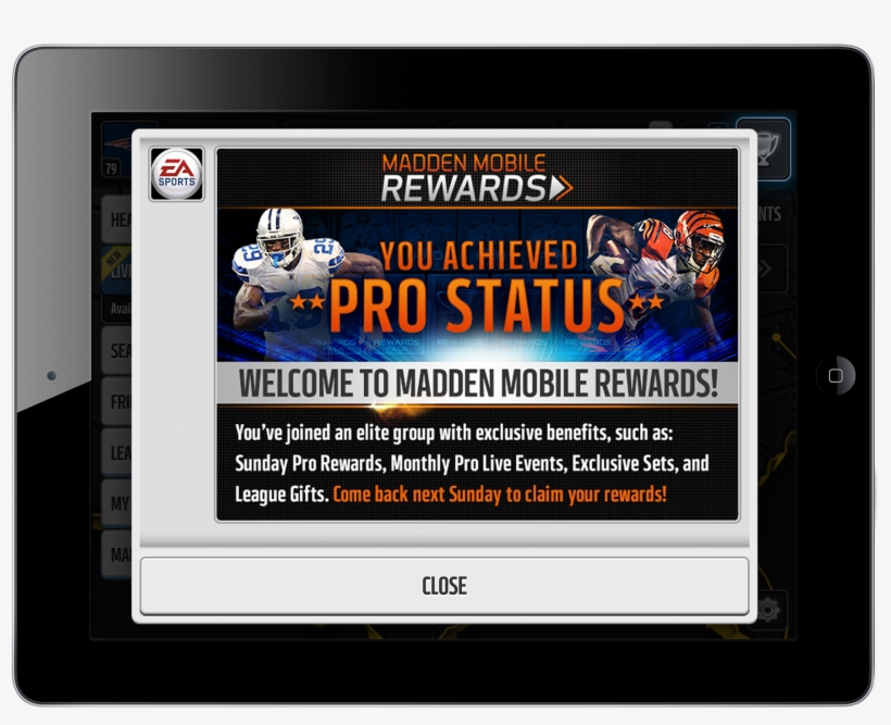 Madden Mobile Engagement Program - Game, transparent png download