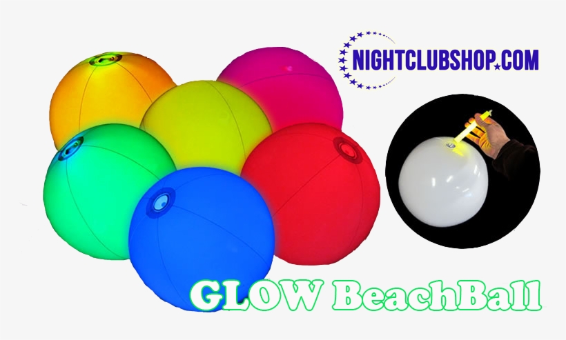 Led, Light Up, Illuminated, Beach,ball, Beachball, - Halcyon Knights, transparent png download