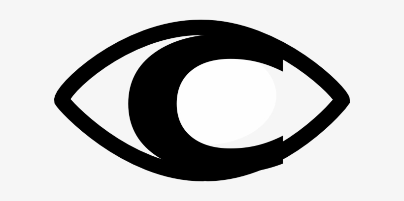 Eye Outline Clip Art - Eye C, transparent png download