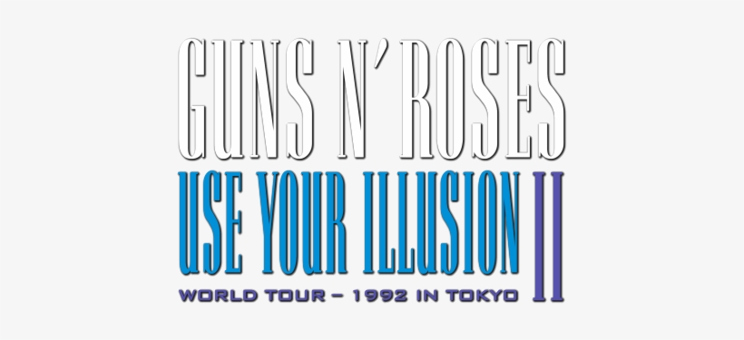Guns N' Roses - Gnr Use Your Illusion Logo, transparent png download