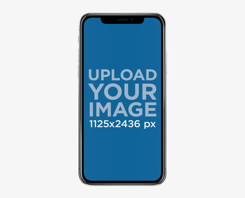 Iphone X Mockup On Placeit - Iphone X Mockup Transparent, transparent png download