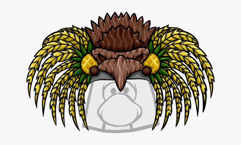 Pineapple Headdress Clothing Icon Id 1447 Updated - Illustration, transparent png download