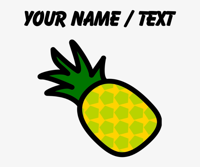 Custom Pineapple Icon Flask - Lion With American Flag, transparent png download