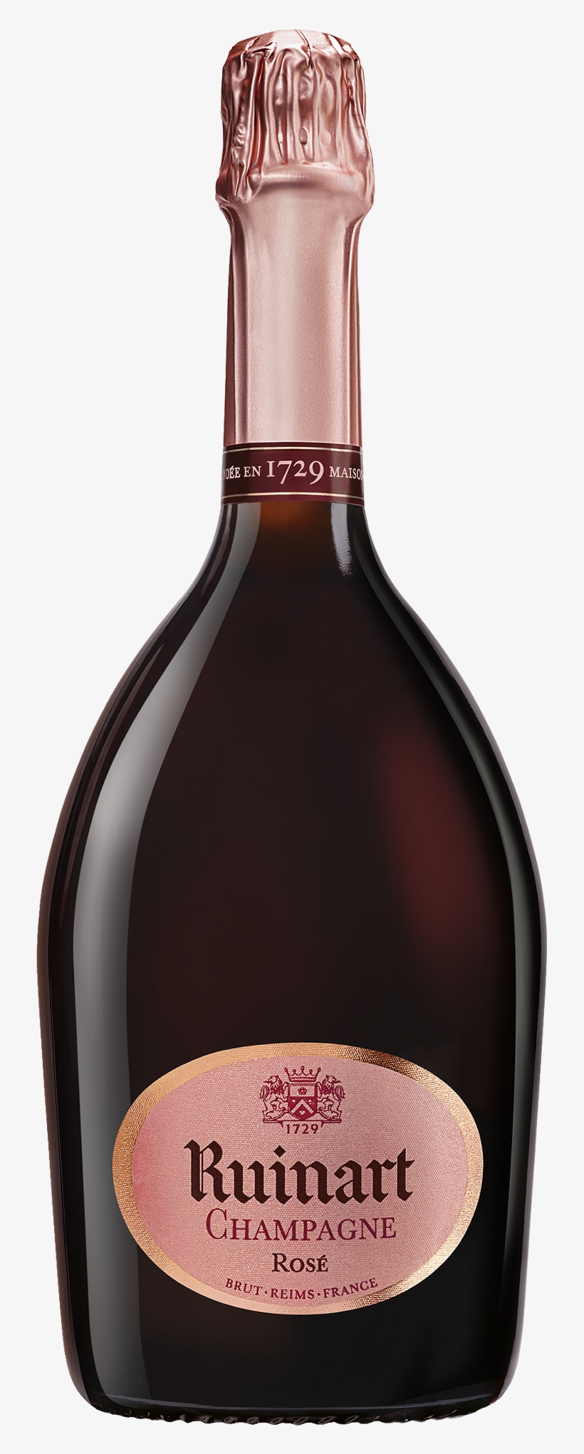 Ruinart Rose - Ruinart Brut Rosé Champagne, transparent png download