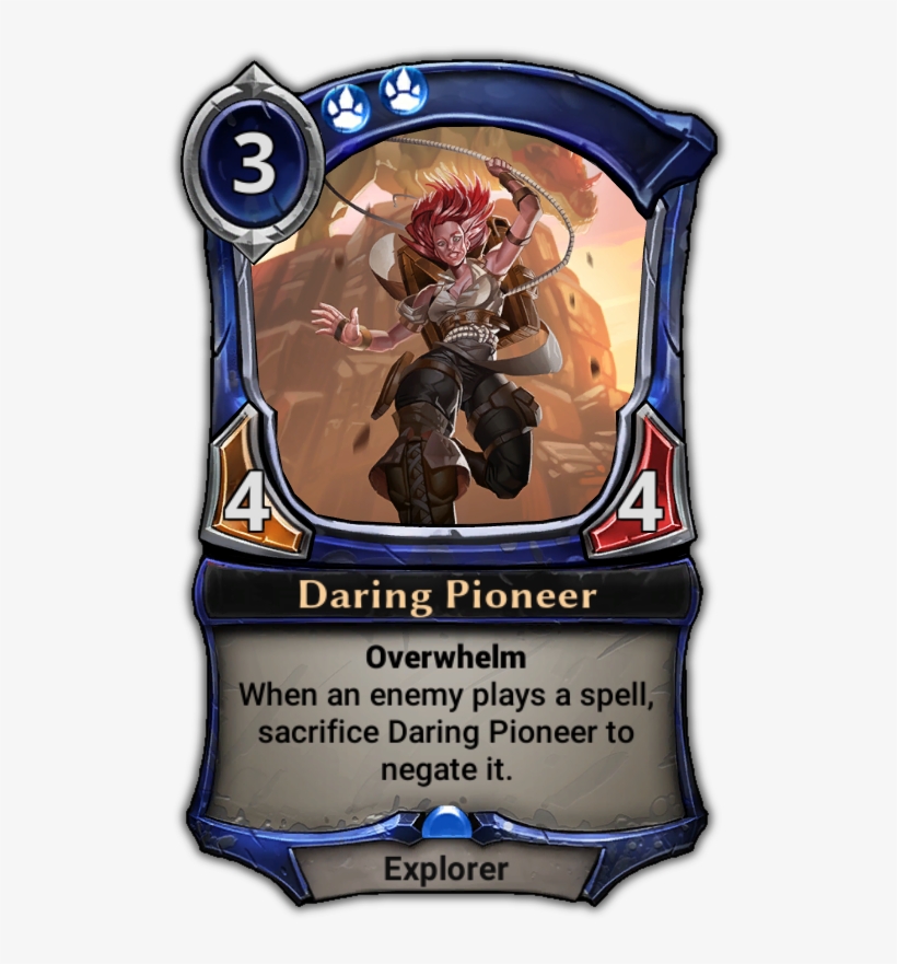 Daring Pioneer - Makto Eternal Card Game, transparent png download