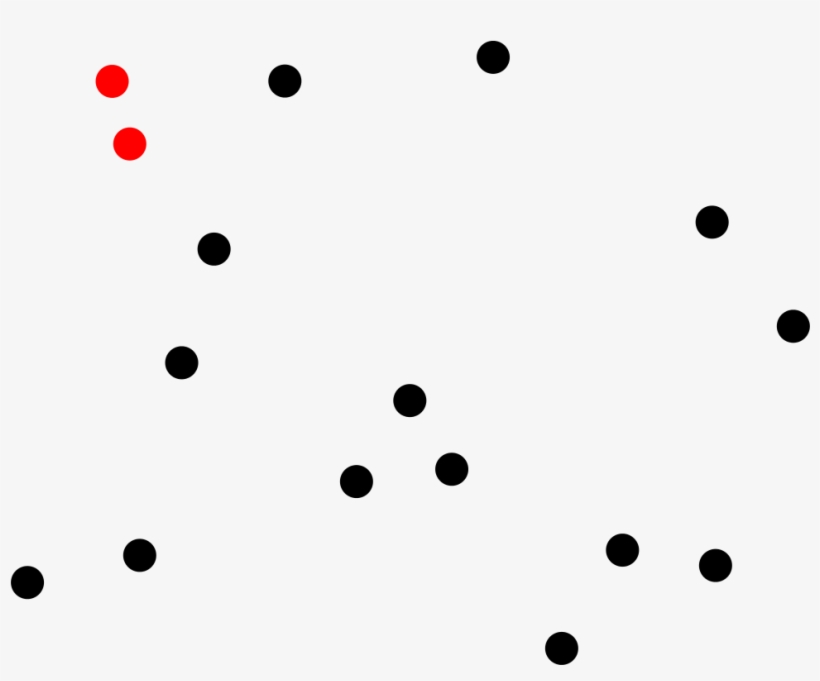 Closest Pair Of Points - Closest Pair Problem, transparent png download