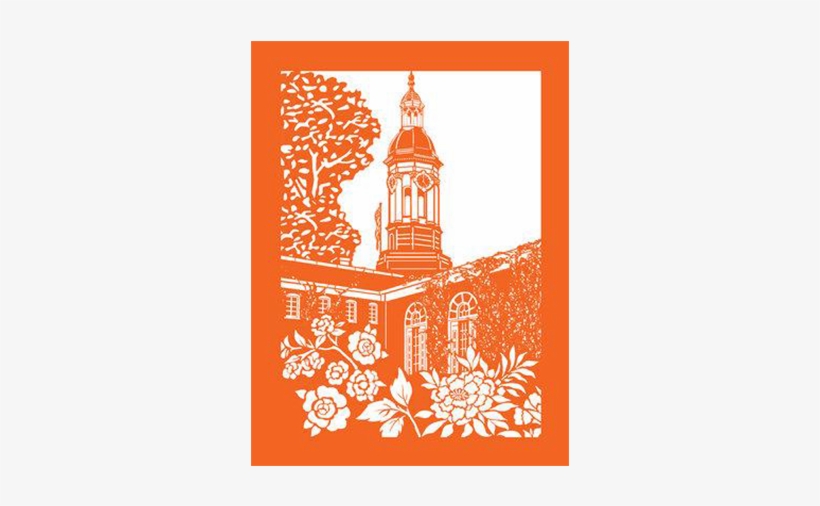 Princeton Nassau Hall Pop-up Card - Princeton University Nassau Hall, transparent png download