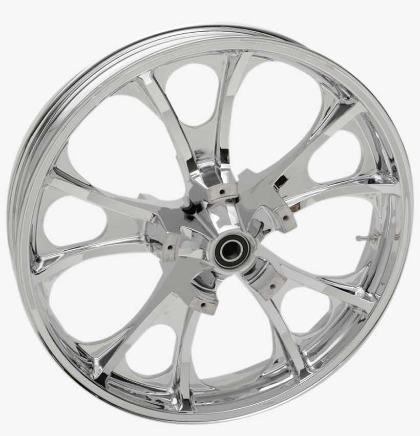 Coastal Moto Abs Chrome 21" Front Motorcycle Wheel - Hubcap, transparent png download