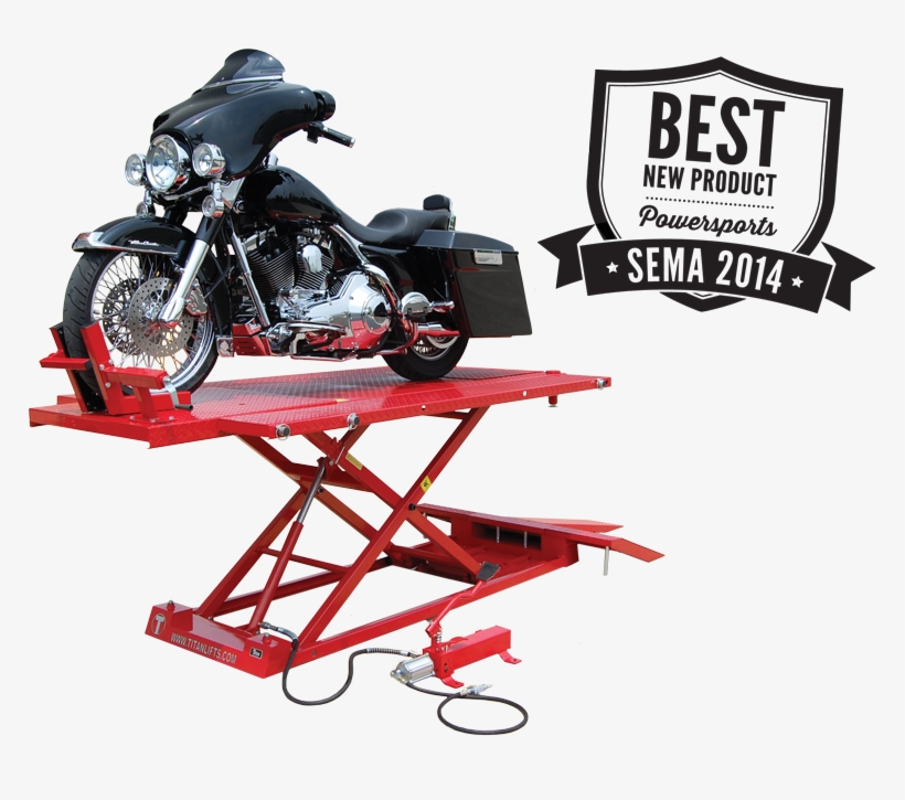 Titan 1500xlt Motorcycle Lift - Titan Lifts Titan Hdml-1500xlt Motorcycle Lift, transparent png download