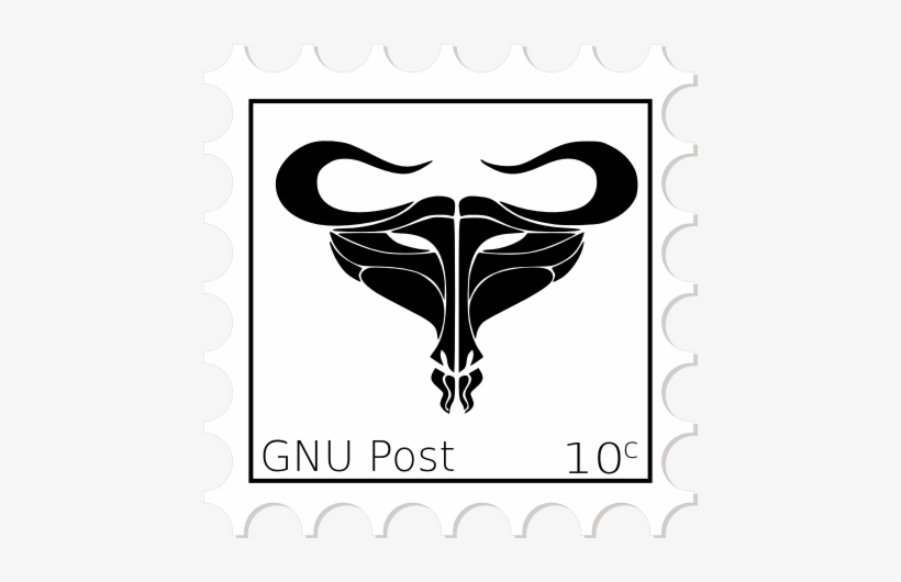 [gnu Post Stamp] - Gnu Alternative, transparent png download