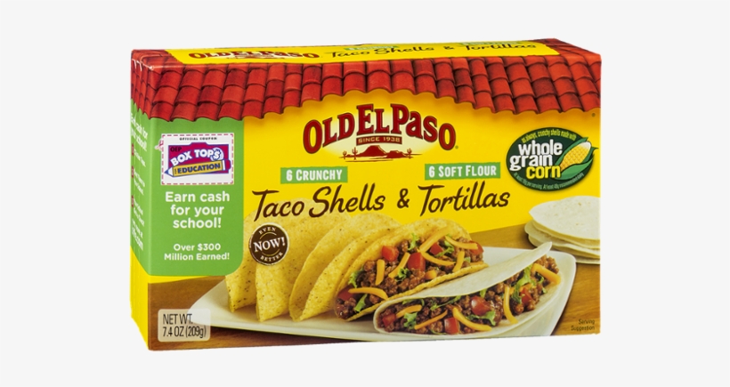 Old El Paso Taco Dinner Kit, Hard, transparent png download