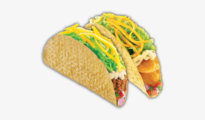 Crunchy Taco - Taco Bell, transparent png download