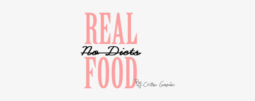 Real Food No Diets - Food, transparent png download