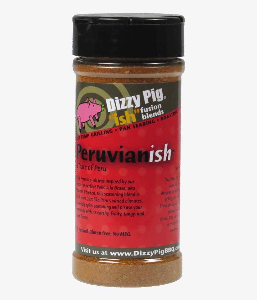 Peruvian-ish 8oz Shaker Bottle - Dizzy Pig Bombay-ish Seasoning - 6.6 Oz Jar, transparent png download