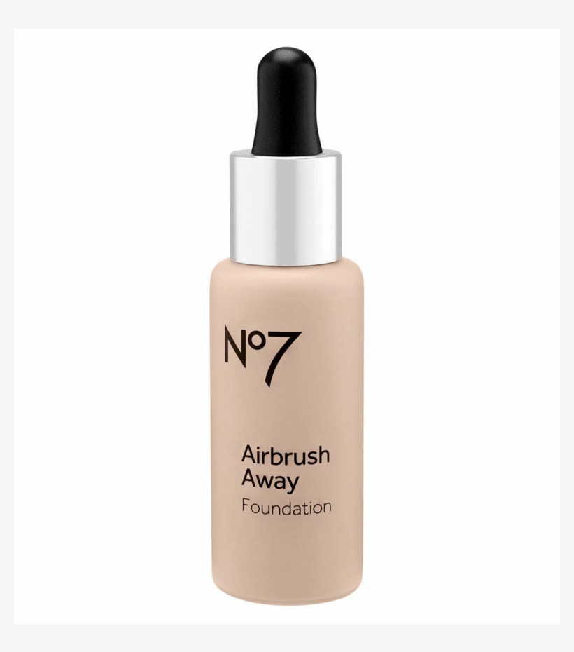 Tap Twice To Zoom - No7 Airbrush Away Foundation 30ml - Deeply Beige, transparent png download