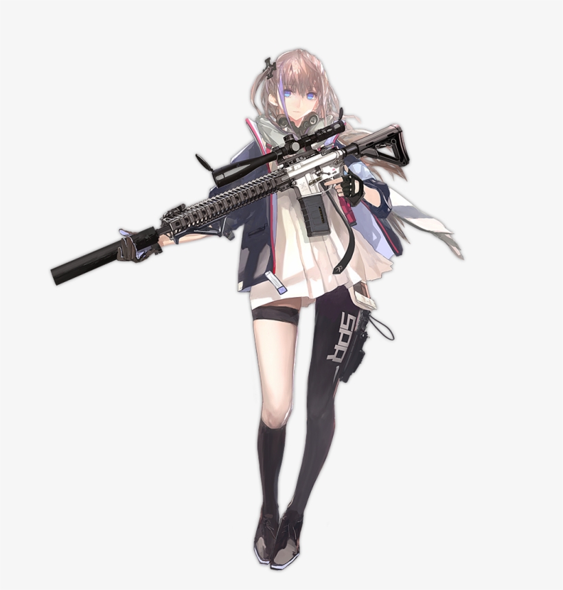 Loli Of War M4 Carbine Girls Frontline Png Image Transparent Png Free Download On Seekpng