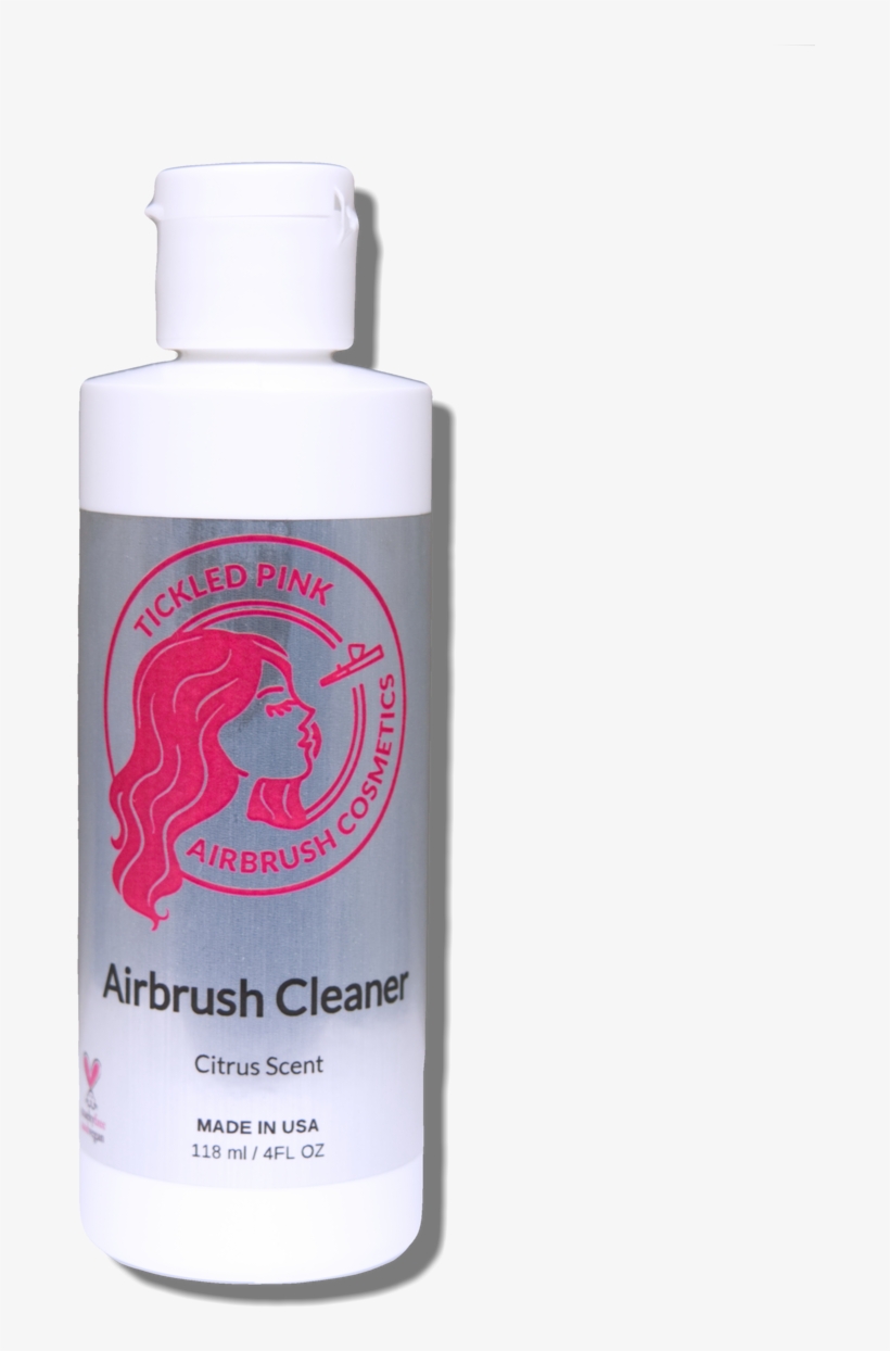 Cosmetic Airbrush Makeup Cleaner 4 Oz Bottle - Bottle, transparent png download
