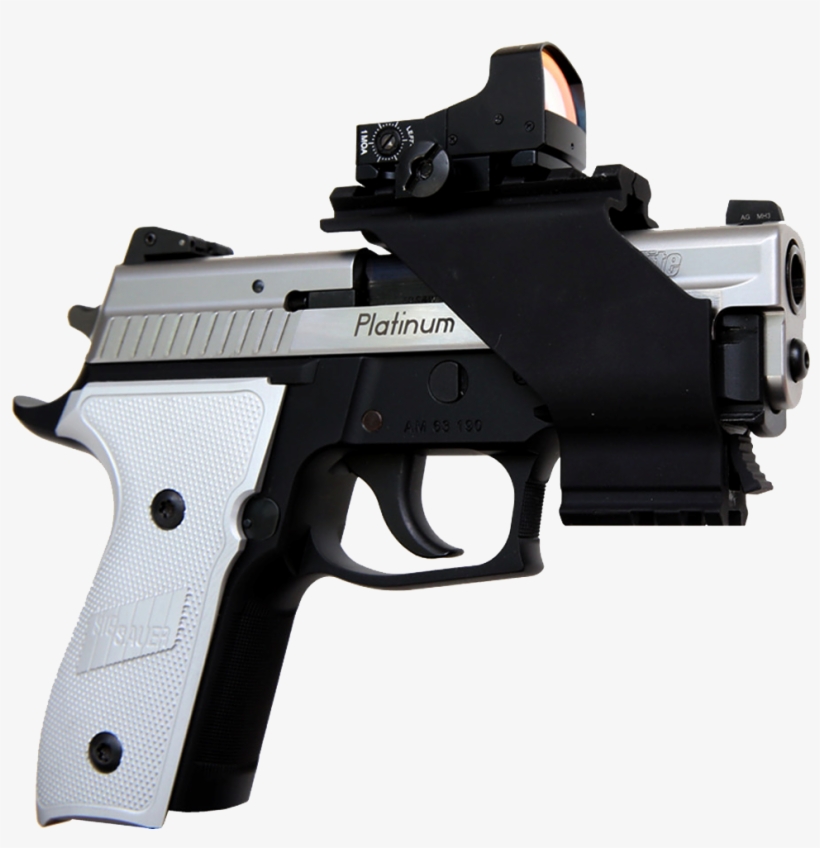 Um Tactical Introduces Revolutionary New Um-3 Handgun - Red Dot Sight Rail Mount On Pistol, transparent png download