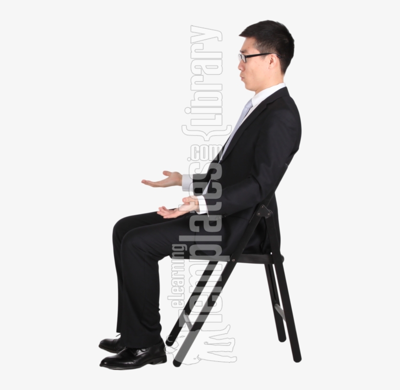 Explaining, Talking, Gesturing, Communication, Conversation, - Chair, transparent png download