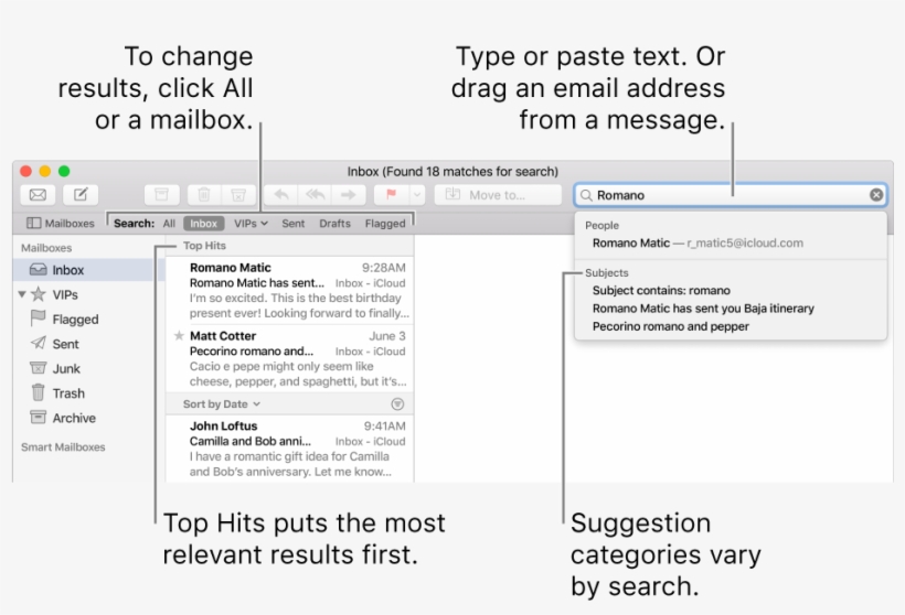 The Mailbox Being Searched Is Highlighted In The Search - Post Box, transparent png download