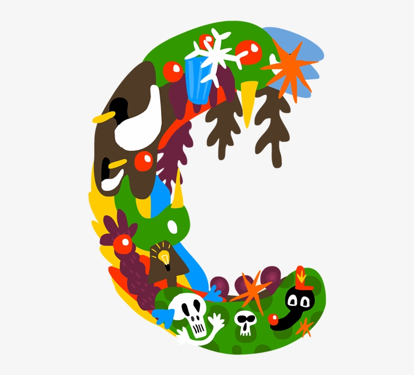 Letter C Png - Fonts, transparent png download