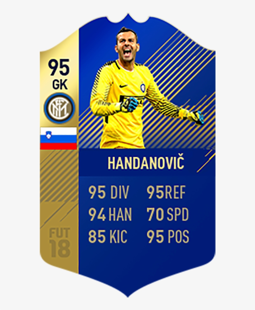 Samir Handanovic - Inter - Dybala Tots Fifa 18, transparent png download
