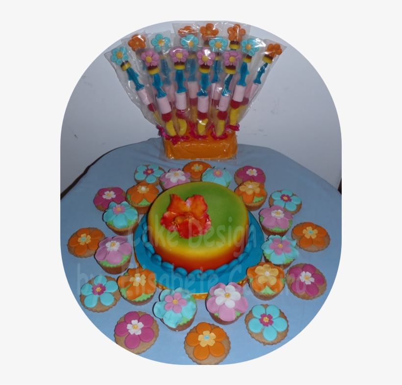 Esta Mesa Temática É Composta Por Bolo De Aniversário, - Sugar Cake, transparent png download