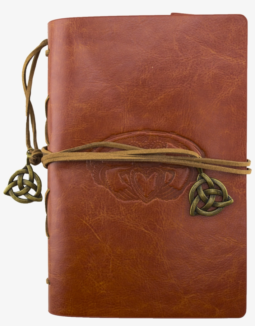 Antique Dark Brown Leather Journal Diary Handmade, transparent png download