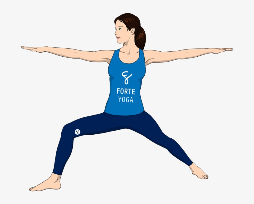 Warrior 2 Yoga Png, transparent png download