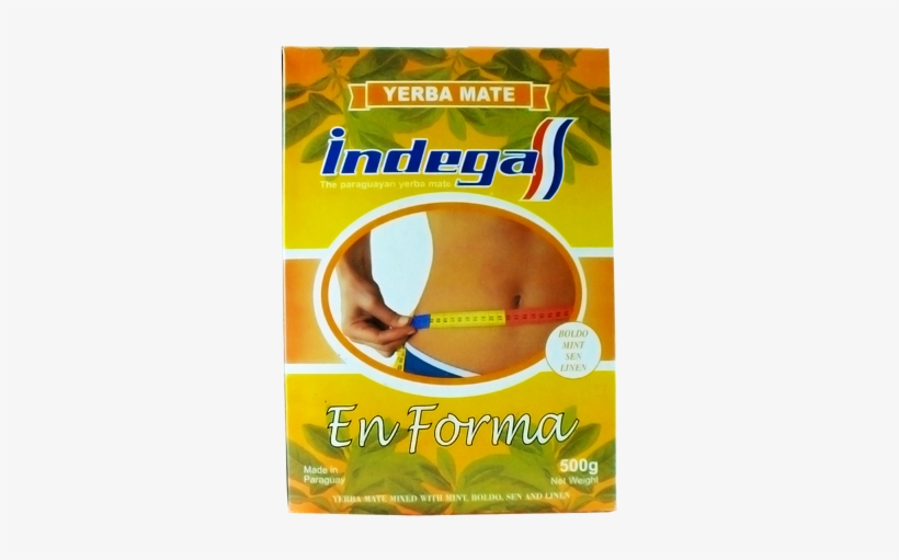 Indega En Forma 0,5kg - Yerba Mate Indega En Forma 0,5 Kg, transparent png download