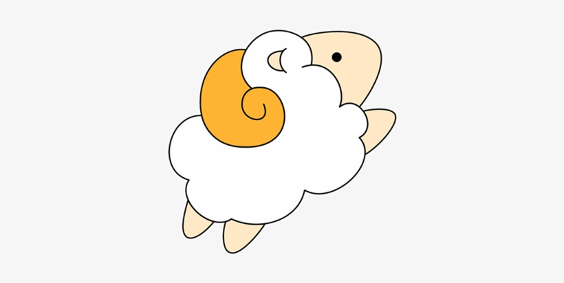 Picture Royalty Free Stock Fluffy Sheep By Panda - Cute Fluffy Sheep Cartoon, transparent png download