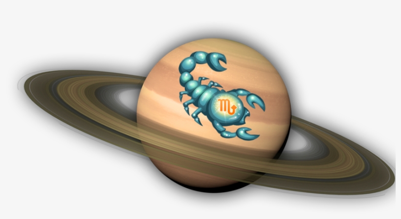 Saturn Reenters The Sign Of Scorpio From Sunday, June - Imagenes Del Planeta Saturno Png, transparent png download