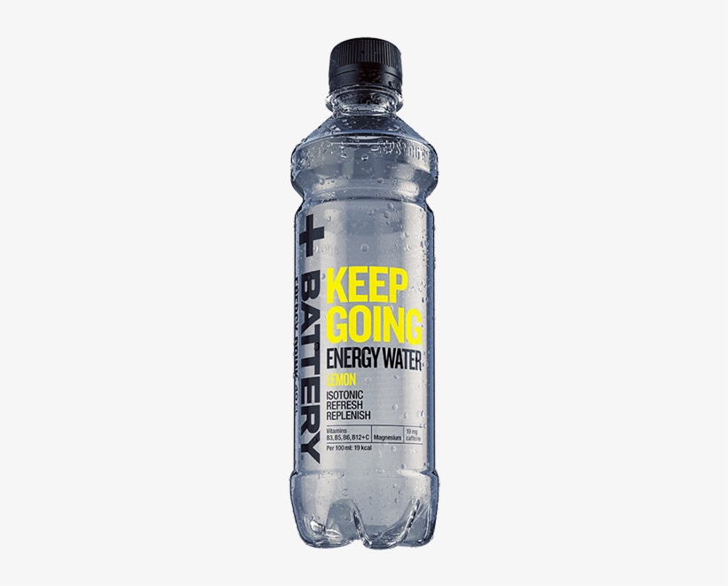 Battery Energy Water Lemon - Battery Energy Drink Sponsorship, transparent png download
