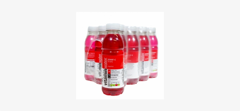 Glaceau Vitamin Water Power-c 12x500ml - Glaceau Vitamin Water Glaceau Triple Xxx Berry Vitamin, transparent png download