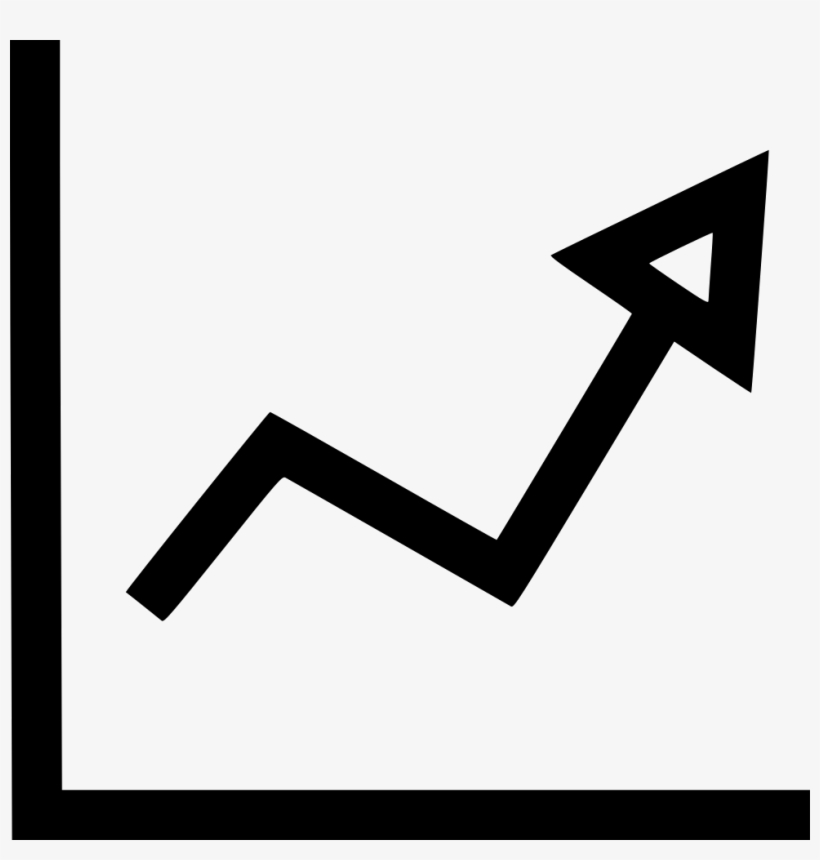 Arrow Graph Up Business Comments - Icon, transparent png download
