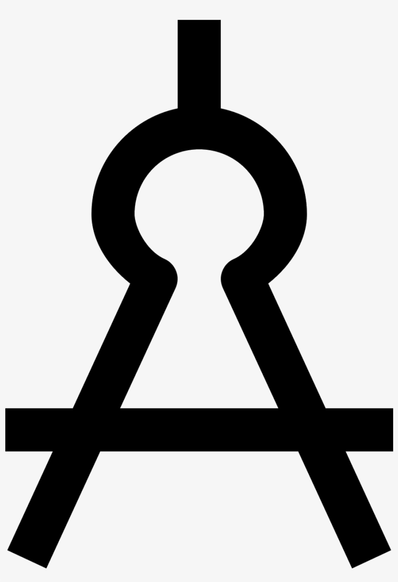 This Icon Represents A Drafting Compass, transparent png download