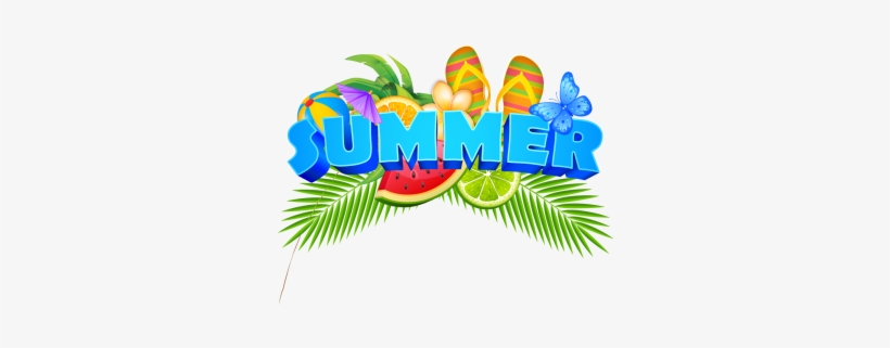 Summer Elements Illustration Badge With Fresh Fruits, - Лето Значок, transparent png download