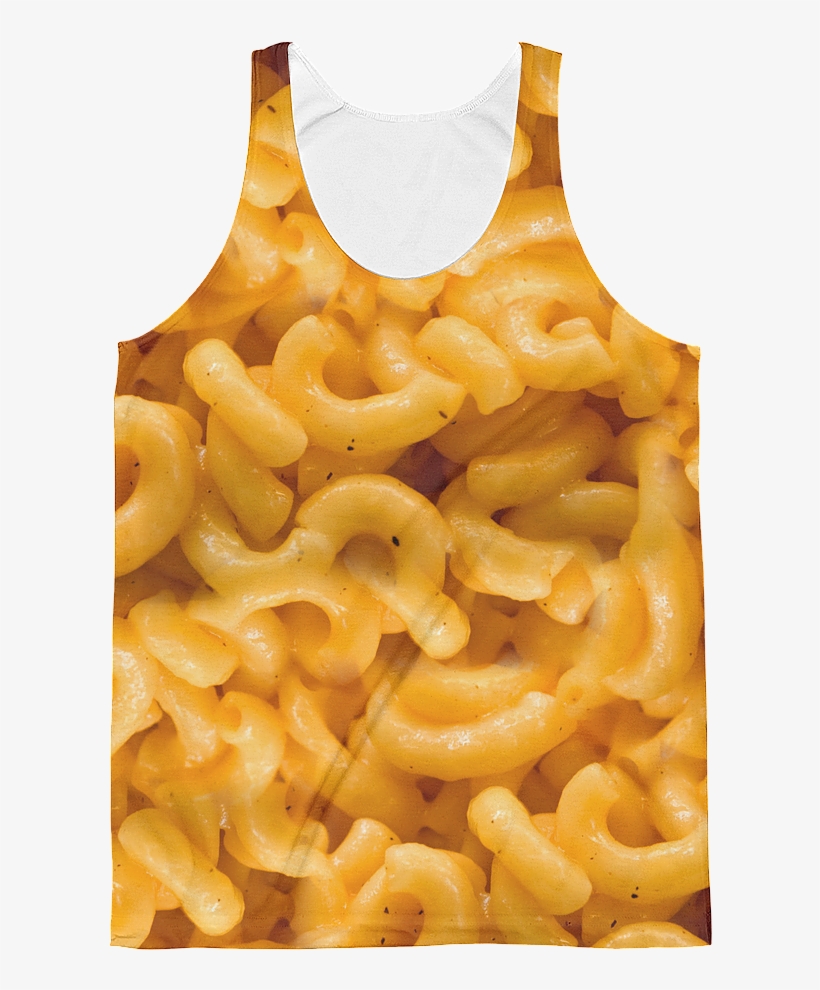 Men's Mac N Cheese All Over Tank Top - Macaroni And Cheese, transparent png download