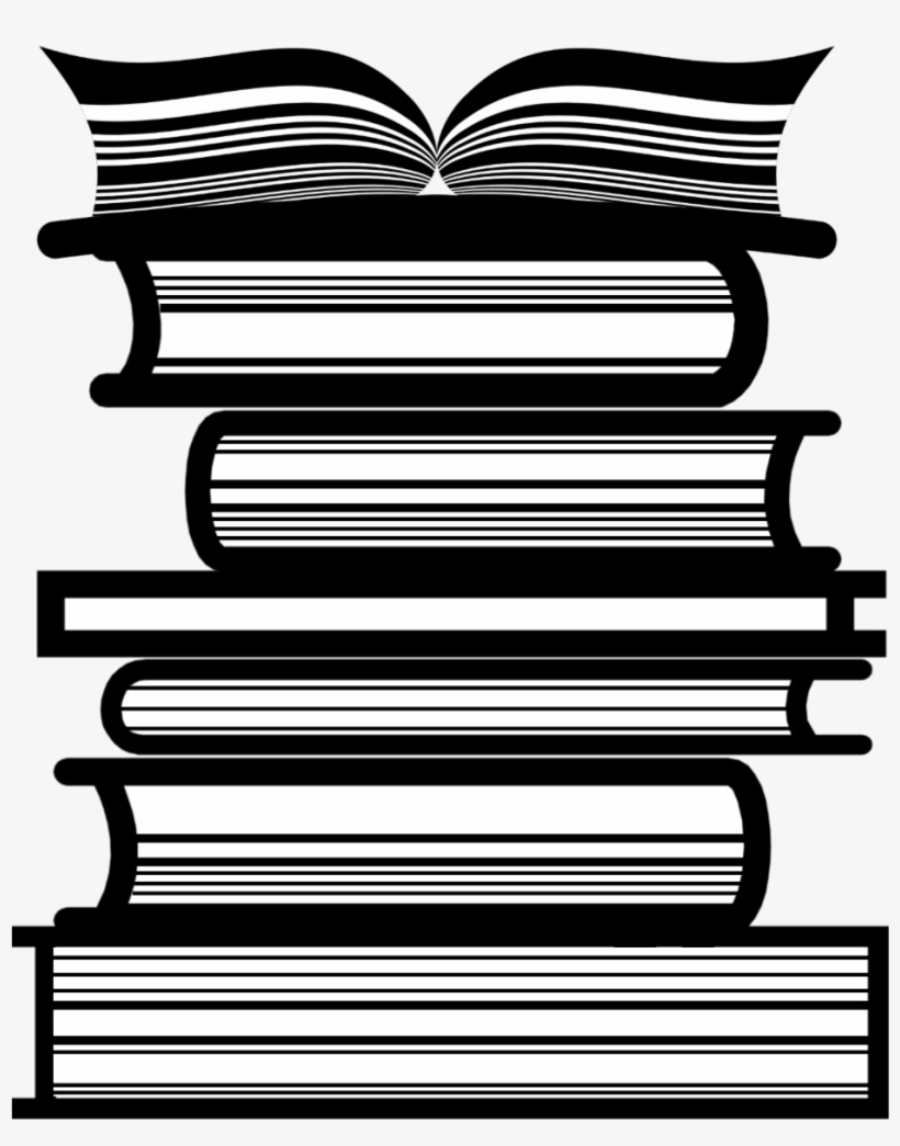 Pile Of Books Png, transparent png download