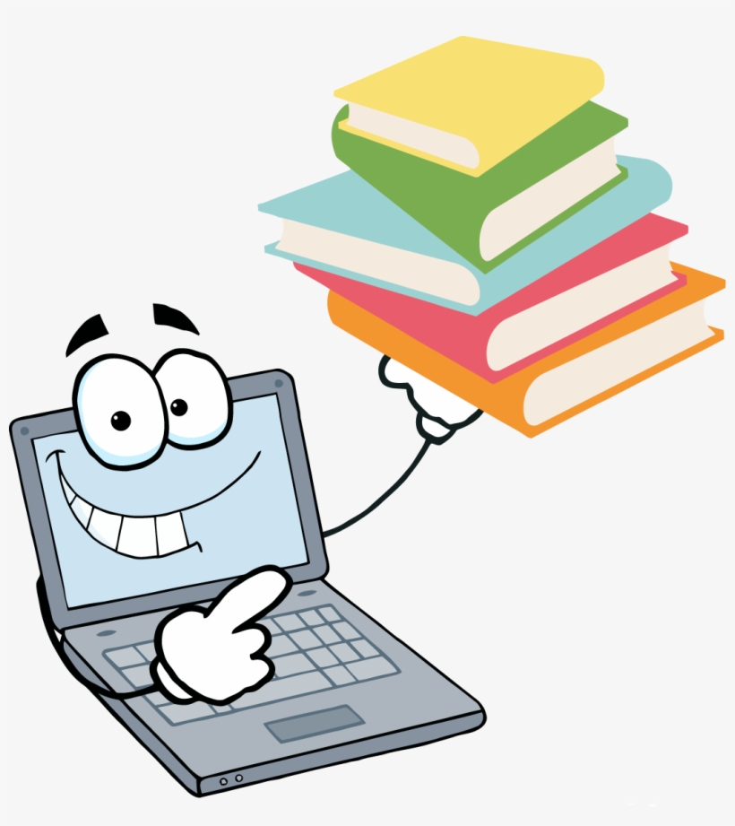 2020 Other Images Pile Of Books Png - Laptop Cartoon, transparent png download