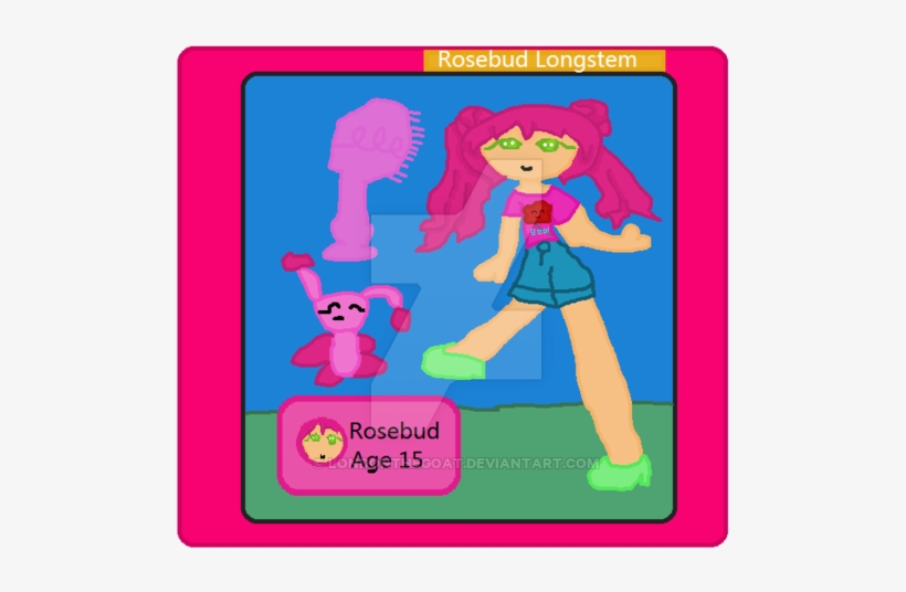 Stitched Lalaloopsy Rosebud Longstem By Londonthegoat-d8d9t8e - Wiki, transparent png download