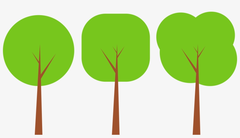 This Free Icons Png Design Of Flat Tree, transparent png download